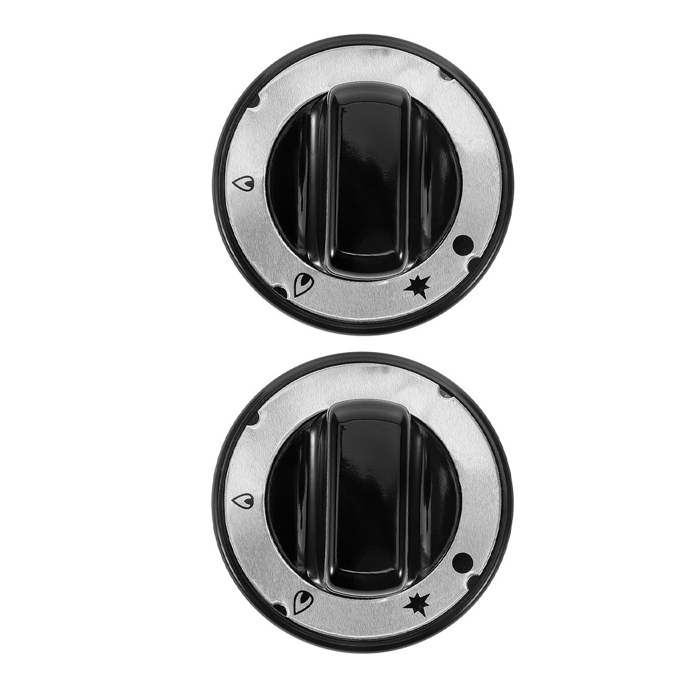 Kitchen Appliances Red Knobs - 2 szt. Wytrzymałe, czerwone, odporne na