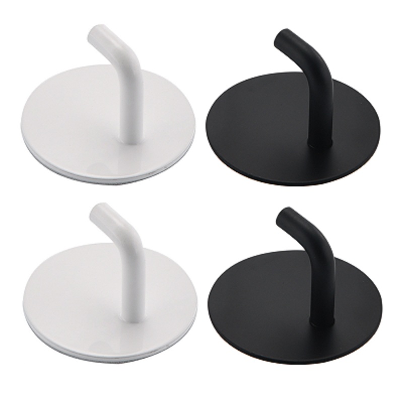 Kitchen Appliances Holder - 2 szt. czarno-biały haczyk ścienny ze