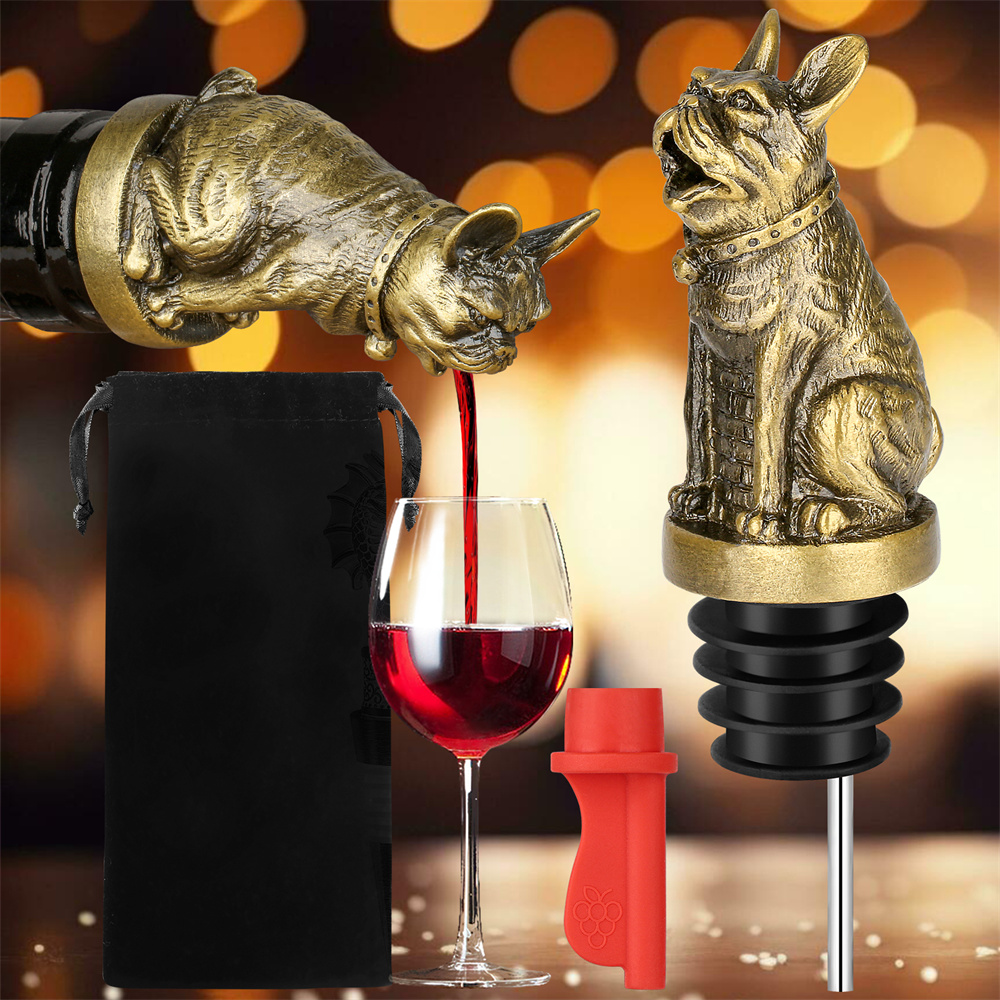Kitchen Appliances On Sale - Śliczny Buldog Francuski Wino Pouer Korek