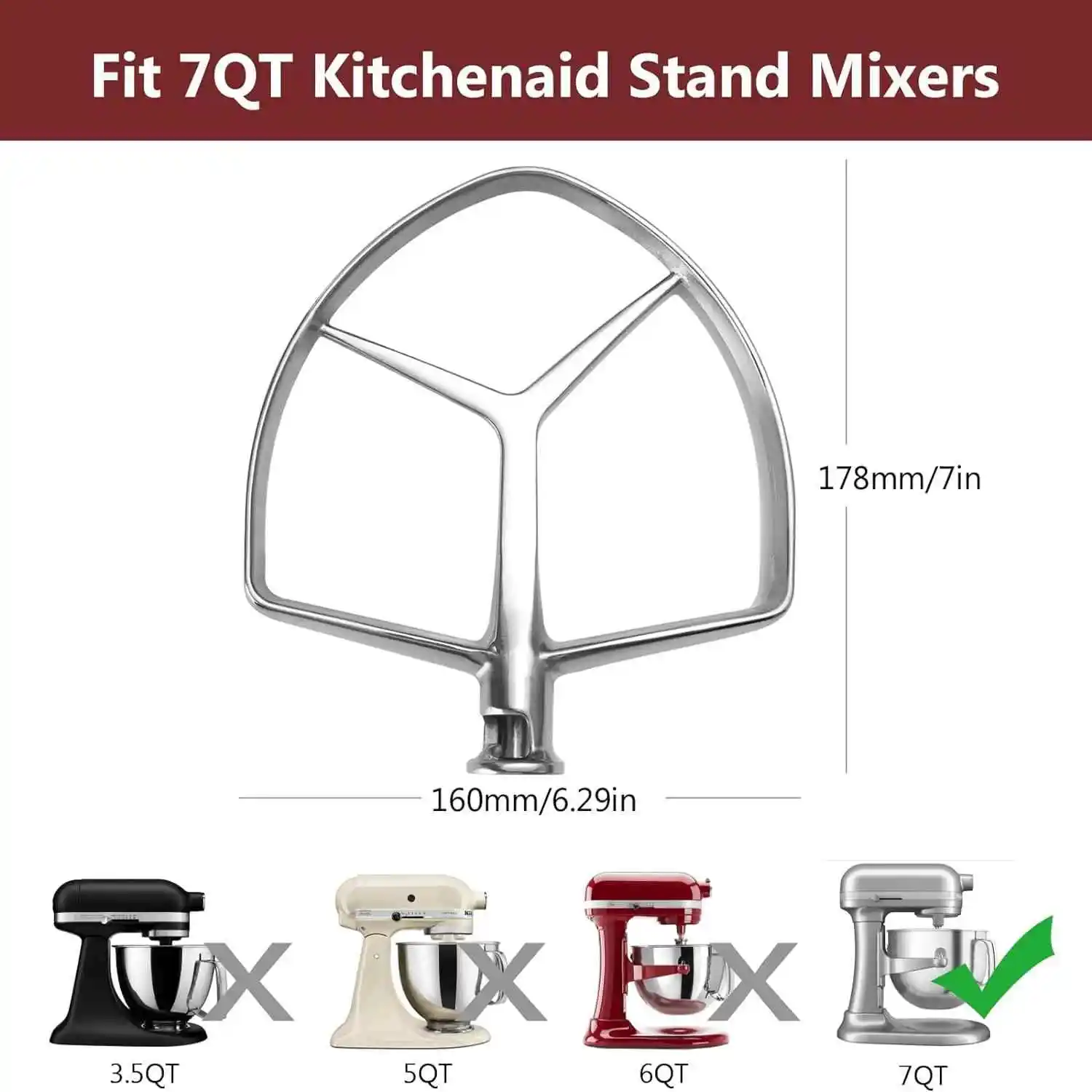Kitchen Appliances Kitchenaid - Dla miksera Kitchenaid o pojemności 7