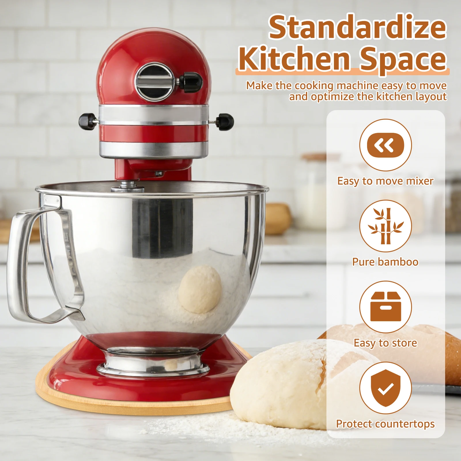 Podkładka ślizgowa z bambusa d – Kitchen Appliances Kitchenaid recenzja i cena