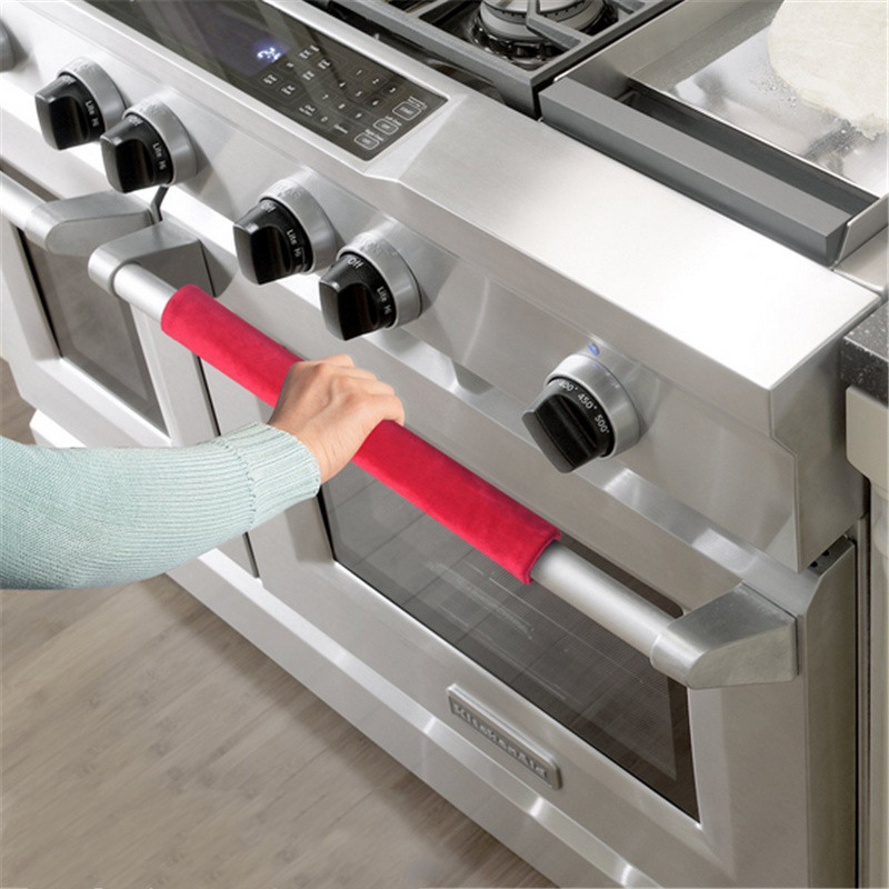 2 sztuk/zestaw pokrywa klamki  – Kitchen Appliances Red Knobs recenzja i cena