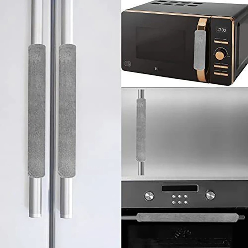 2 szt./zestaw Nakładki na klam – Kitchen Appliances Red Knobs recenzja i cena