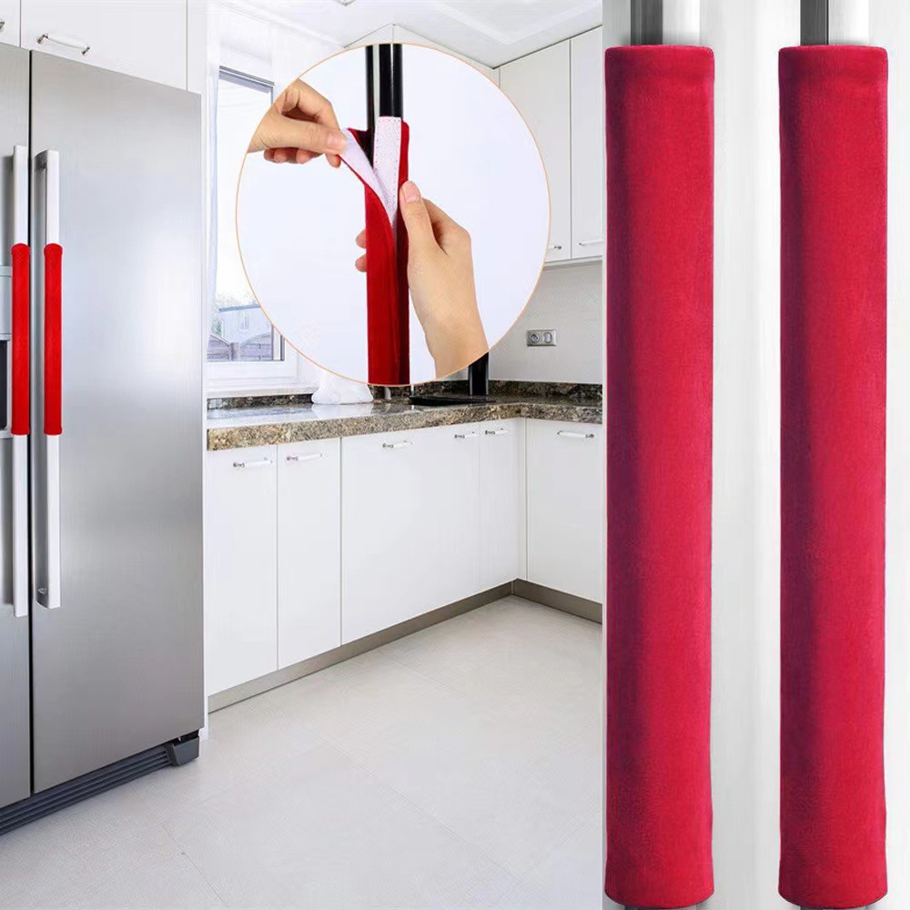 2 sztuk/zestaw pokrywa klamki  – Kitchen Appliances Red Knobs recenzja i cena