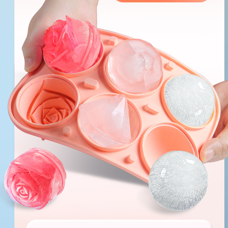 3D Rose Diamond Round Ice Cube – Kitchen Appliances Holder recenzja i cena