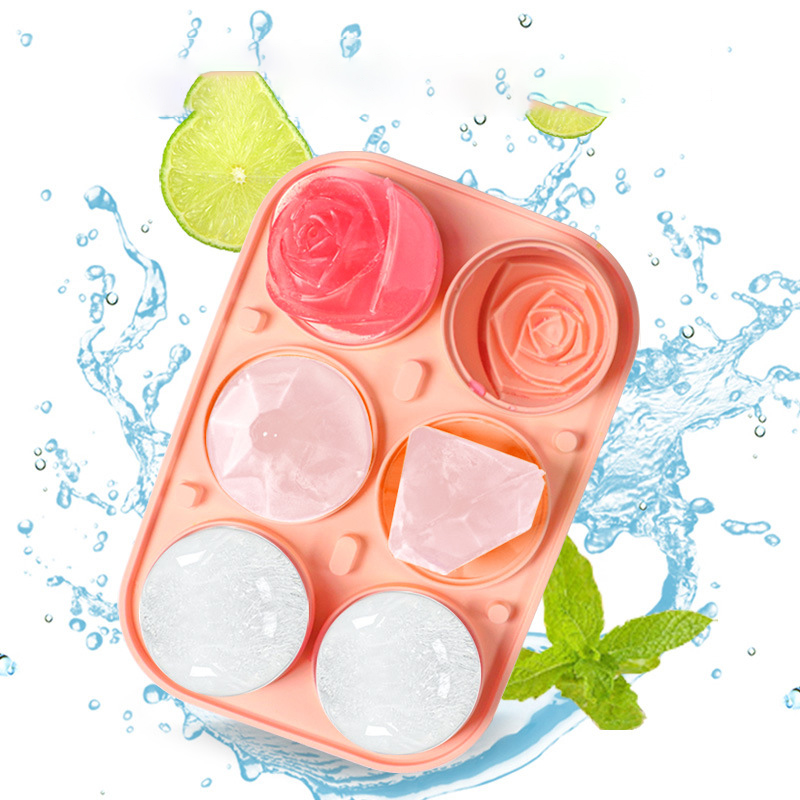 3D Rose Diamond Round Ice Cube – Kitchen Appliances Holder recenzja i cena