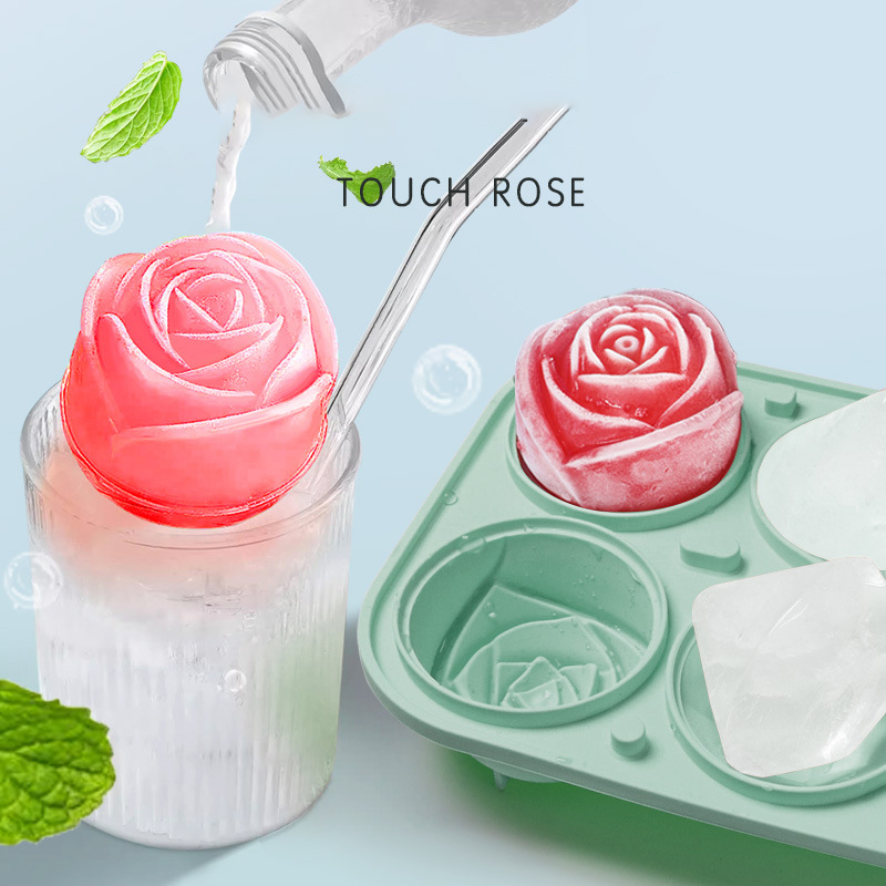 3D Rose Diamond Round Ice Cube – Kitchen Appliances Holder recenzja i cena