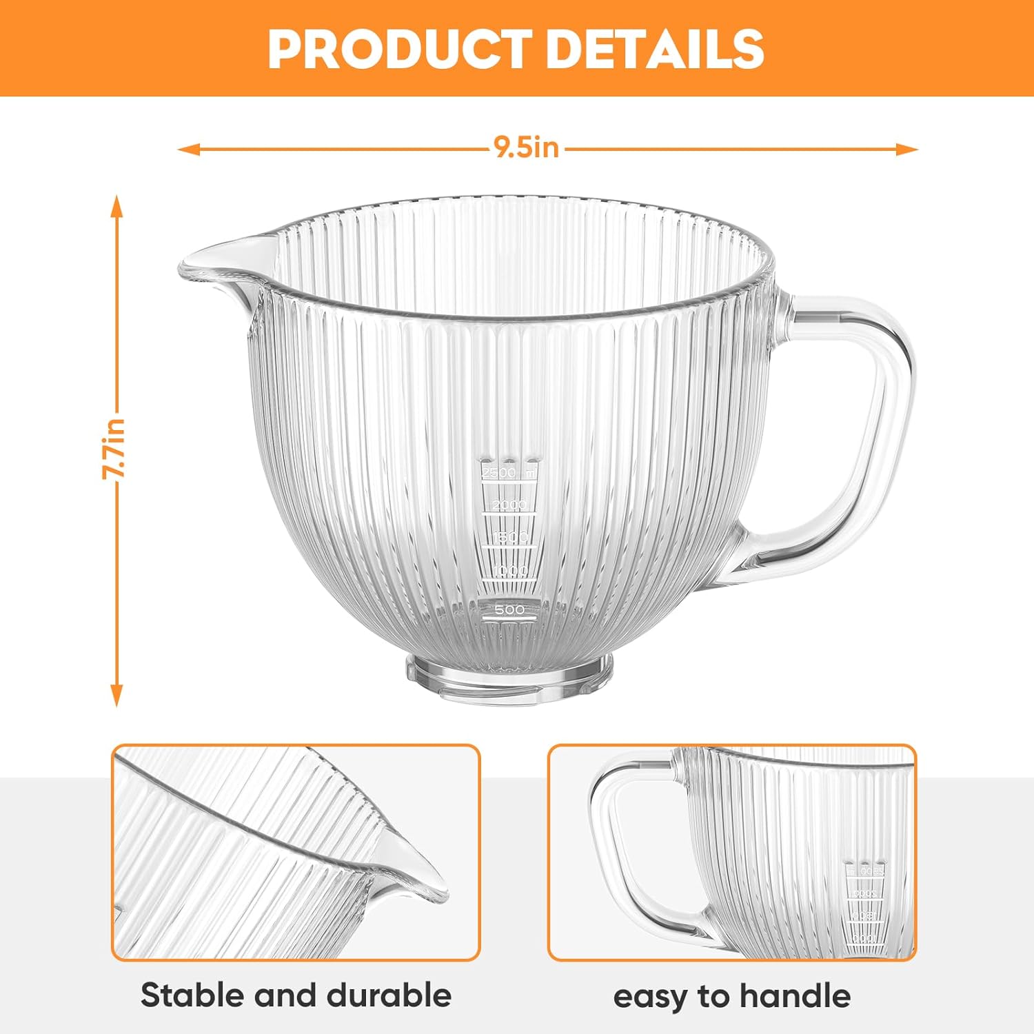 Szklana miska GVODE do miksera – Kitchen Appliances Kitchenaid recenzja i cena