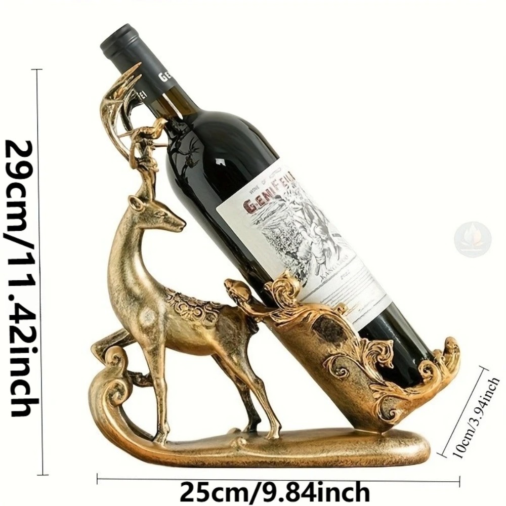Stojak na wino w kształcie ren – Kitchen Appliances Holder recenzja i cena